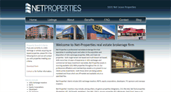 Desktop Screenshot of net-properties.com