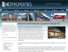 Tablet Screenshot of net-properties.com